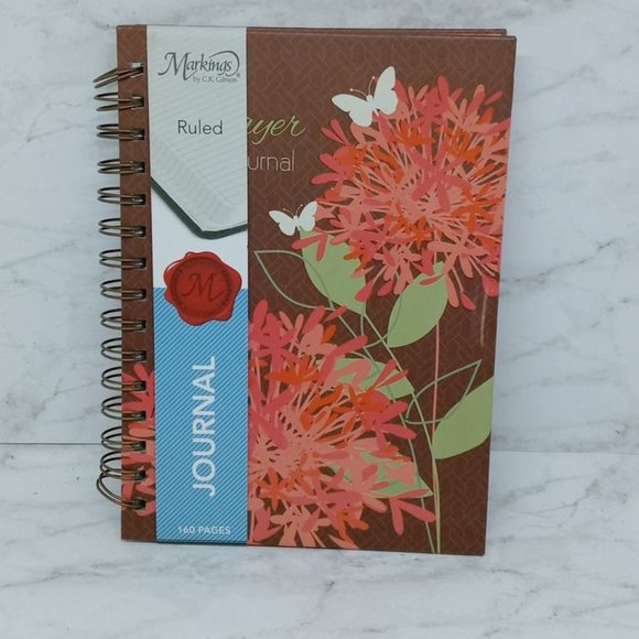 Markings Prayer Journal Floral Print C. R. Gibson - Picture 1 of 2